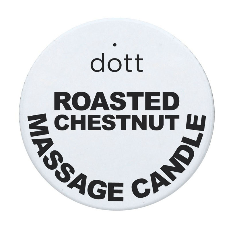 Парфумована соєва свічка Dott Home Roasted Chestnut, 15 г